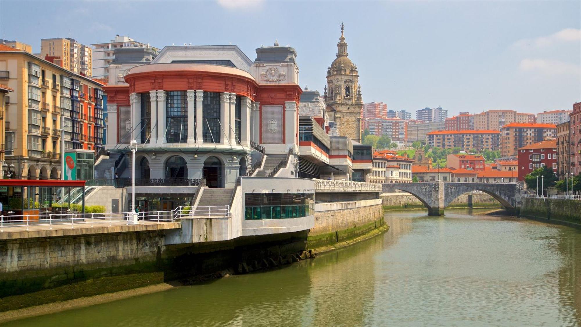 3 Hab Dobles, 2 Banos, Ac, Junto Al Casco Viejo Ol Apartment Bilbao Exterior photo